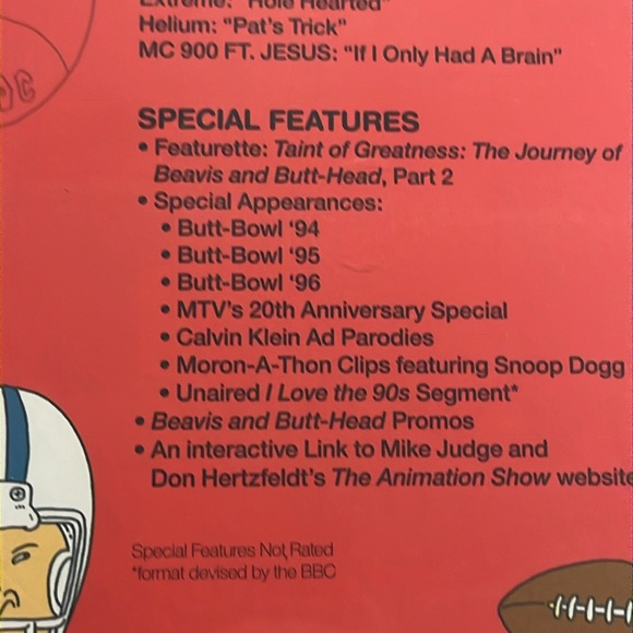 Beavis and Butt-Head Volume 2, DISC 2 and 3 DVD PARTIAL Collection 1994 - 1996 - Picture 11 of 12